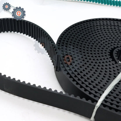 HTD 5M Open Belt PU 5M Timing Belt Open Conveyor Belt 15mm 20mm Polyurethane with Steel Core Belt for CNC Belt HTD5M Pulley Belt