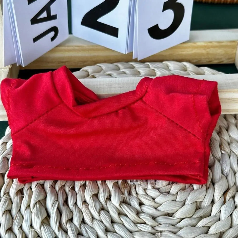 20cm Cotton Doll Clothes Fashion T-shirt Clothes Doll Overalls Suit Casual Wears Overalls Pants Dolls Clothes Accessories