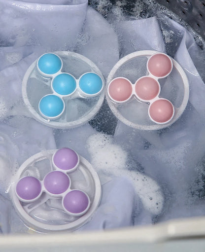 Floating Laundry Ball Kit Reusable Washing Machine Hair Remover Ball Cleaning Lint Fuzz Pet Hairs Clothes Household Product