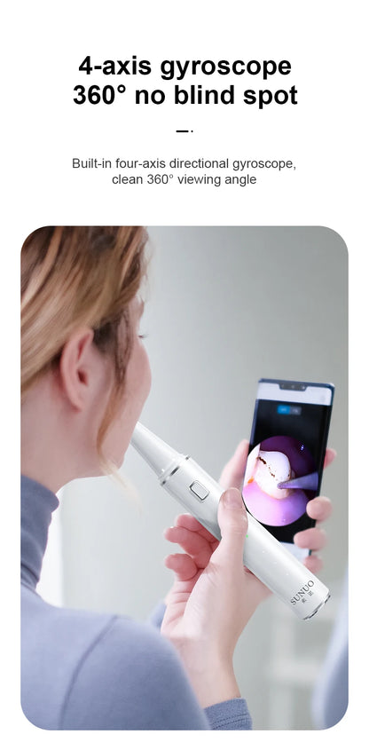 Electric Dental Scaler For Teeth 4 LED Tartar Stain Ultrasonic Tooth 1200mAh Clean Stone Health Care 4 Axis IPX7