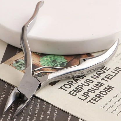 Nail Scissors Cuticle Clipper Manicure Nippers Dead Skin Remover Stainless Steel Pedicure Tool Trimmers Eagle Beak Plier