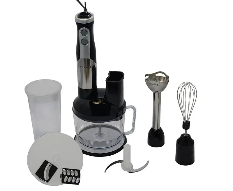 Houselin Immersion Blender Handheld Hand Blender 700W, Blender with Chopper for Baby Food and Smoothies