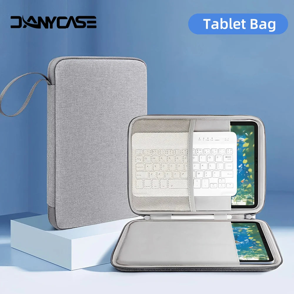 Tablet Handbag Case for 9-13 inch Tablet for 2024 New iPad Air 11/13 Pro 11/13 Sleeve Carrying Case Protective Travel Bag