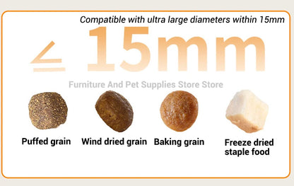 4.5L Smart pet feeder automatic cat feeder dog slow feeder timed and quantified automatic cat food dispenser cat and dog bowl