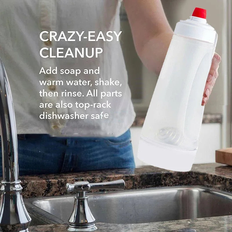 Shaker Bottle Hand Batter Mixing Bottle Batter Mixer Dispenser Cupcake Pancake Batter Shaker Bottle Kitchen Tools Kitchen Tools