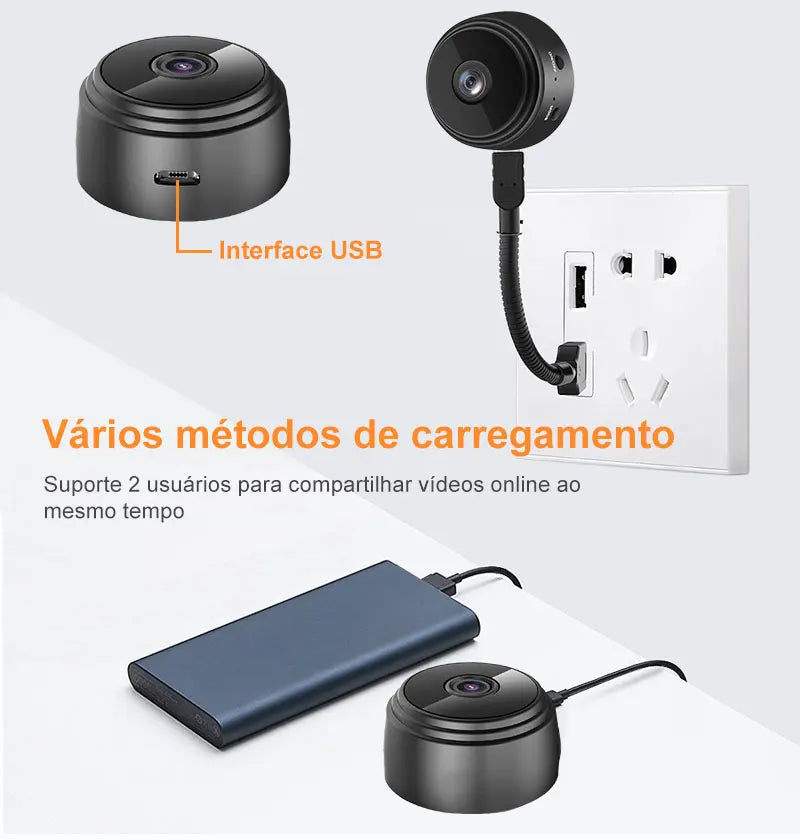 A9 Mini Camera WiFi Wireless Monitoring Security Protection Remote Monitor Camcorders Video Surveillance Smart Home