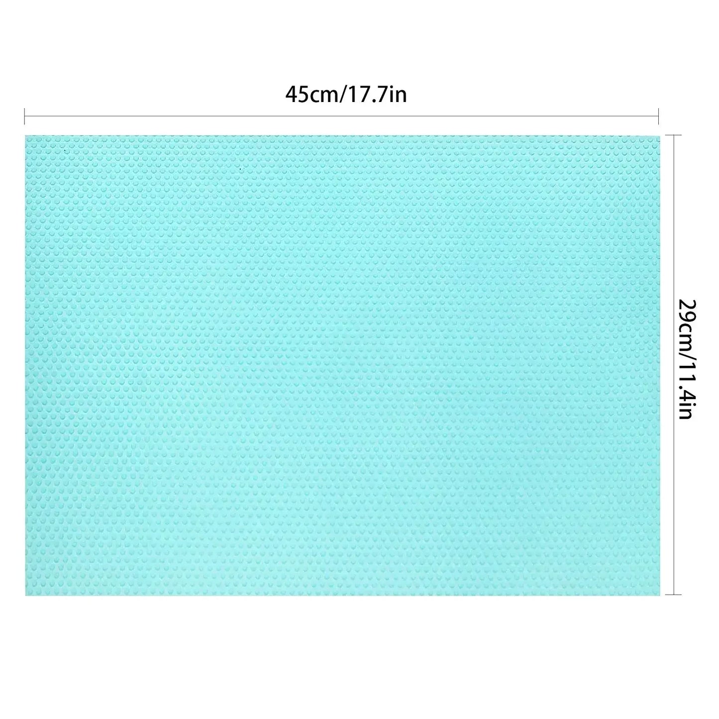 1/3/5PCS Refrigerator Shelf Mat Reusable Cabinet Drawer Shelf Anti Slip Protective Mat Washable Stain Resistant Mold Resistant