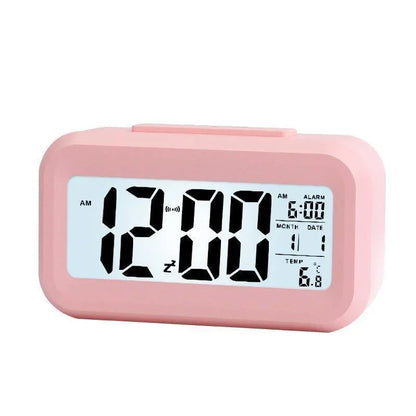 Digital LCD Alarm Clock with Calendar Thermometer alarm clock alarm clock digital desk clock