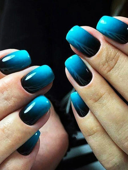 ARTAUG 24PCS Press On Nails Short Almond Wine Red High Saturation Fake Press On Nails  Korean Press On Nails Valentine'S Day