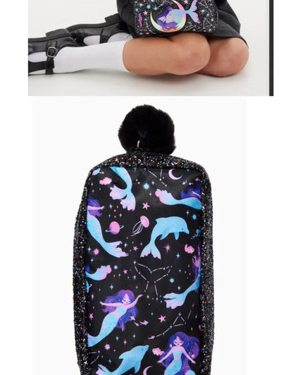 Genuine Australian Smiggle Mermaid Reflection In Water Backpack Children'S Stationery Student Pencil Case Backpack Student Gift