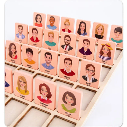 Family Guessing Games Guess Who Am I Classic Board Game Toys Memory Training Parent Child Leisure Time Party Indoor Games