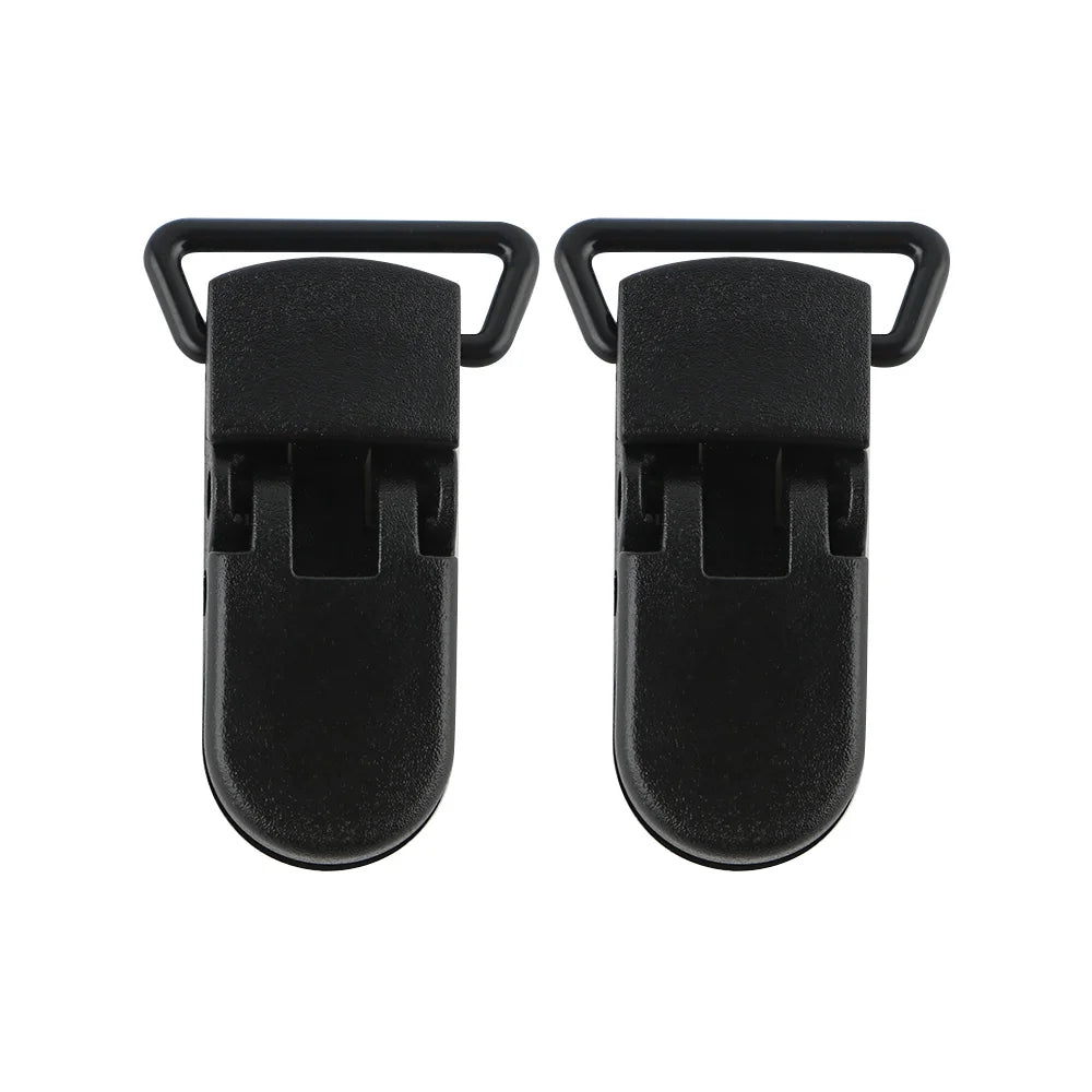 10Pcs/Lot Plastic Clasp Colorful Solid Clip Chain Making For Jewelry Handmade Crafts Making Accessories