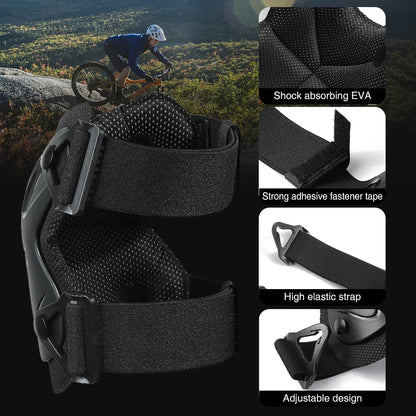 Cycle Elbow Knee Pads Bicycle MTB Motorcycle Riding Knee Support Protective Pads Guards Outdoor Sports Cycle Knee Protector Gear