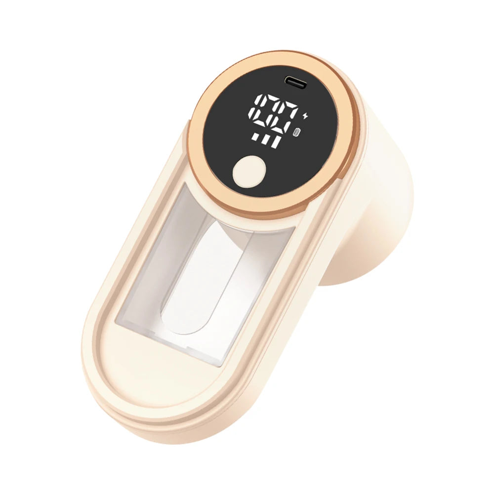 ﻿  Lint Remover for Clothing 3 Speeds LED Digital Electric Pellet Fluff Remover  Rechargeable Fuzz Fabric Shaver Sweater Hair