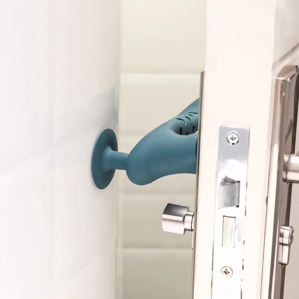 1PC Silicone Anti-Collision Door Handle Protective Cover Security Door Room Door Bathroom Door Pull Gloves Door Suction