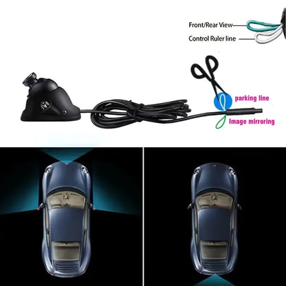 QueenDer Car Backup Rear View Parking Camera for Vehicles