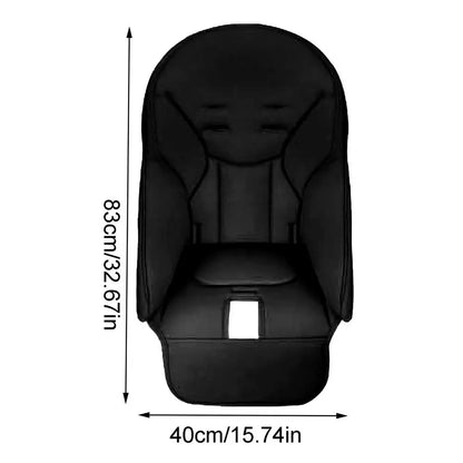 Baby Dining Chair seat Cushion PU Leather Dining Chair Cover child  Dining Seat Case For Peg Perego  for Siesta Zero3 for Baoneo
