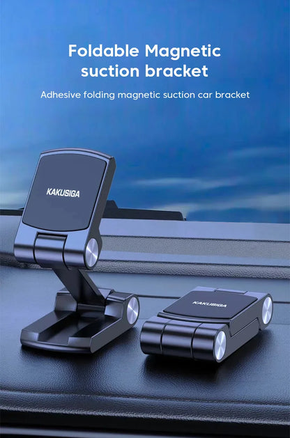 Magnetic Car Phone Holder Foldable 225° Rotation Magnet Phone Mount for iPhone Xiaomi in Car Mobile Cell Phone Holder Stand