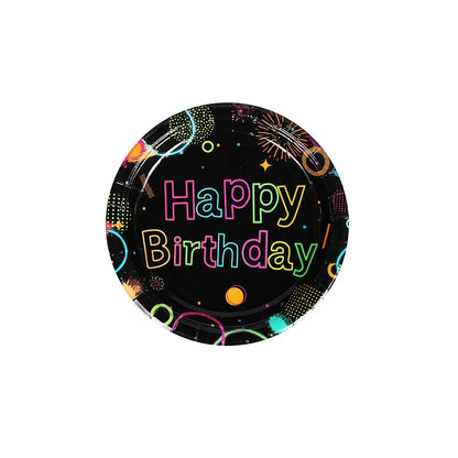 Glow Party Table Covers Neon Party Tablecloths Party Tablecloths Disposable Plastic Neon Glow Table Cloth Birthday Party Supplie