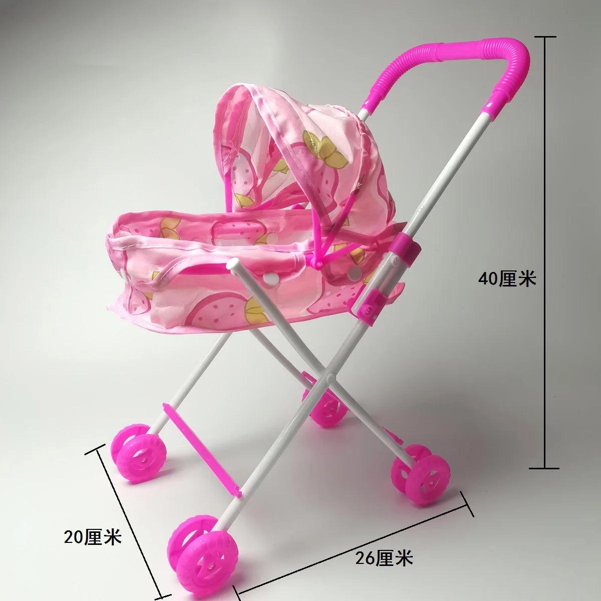 Children Play House Toys Accessories Simulation Baby Hand Trolleys Assembly Toys Girls Toys Accessories Children's Birthday Gift