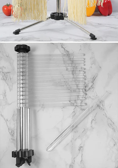 Drying rack manual rotating drying rack wake-up special hanging rack foldable easy to store kitchen tools