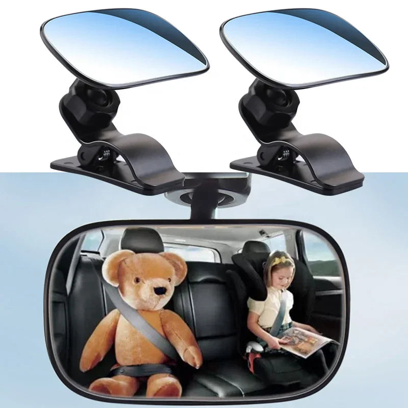 1pc Baby Car Mirror Safety View Back Seat Mirror Baby Facing Rear Ward Infant Care Square Safety Child Kids Monitor Accessories