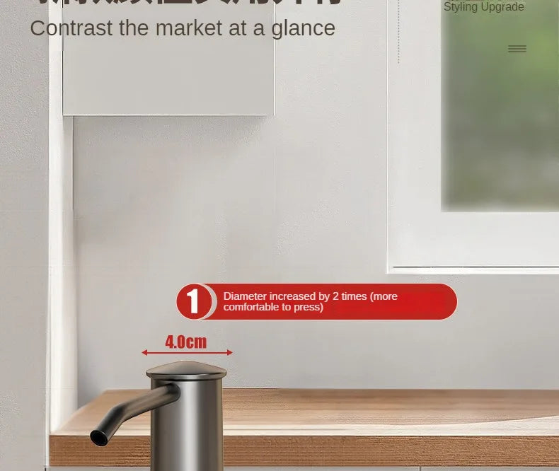 Kitchen Sink Soap Dispenser Detergent Soap Extender Detergent Presser for Detergent and Hand Soap Kitchen Accessories