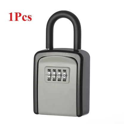 Key Safe Portable Wall Mounted with Removable Lock Box Suitable for Home Garage School Indoor and Outdoor Waterproof Key Cabinet