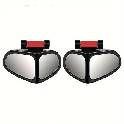 360 Degree Rotatable Side Car Blind Spot Convex Mirror Car Blind Spot Convex Mirror Rearview Parking Safety Auto Exterior Mirror