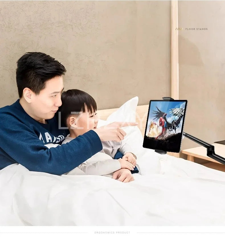 The laptop stand movable suspended and adjustable and the lazy reading stand standing Laptop Parts Accessories Office equipment