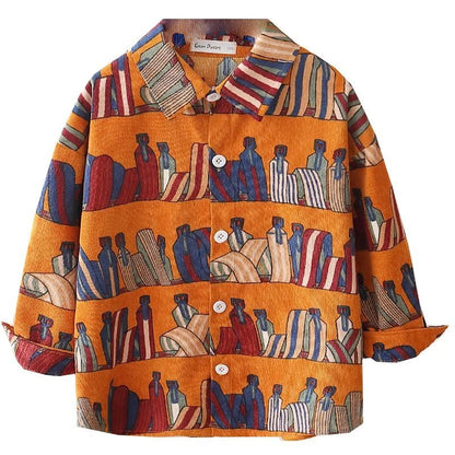 Boys Baby's Kids Blouse Coat Jacket Outwear Cotton 2024 Sweet Spring Autumn Shirts Outwear High Quality Children's Clothing