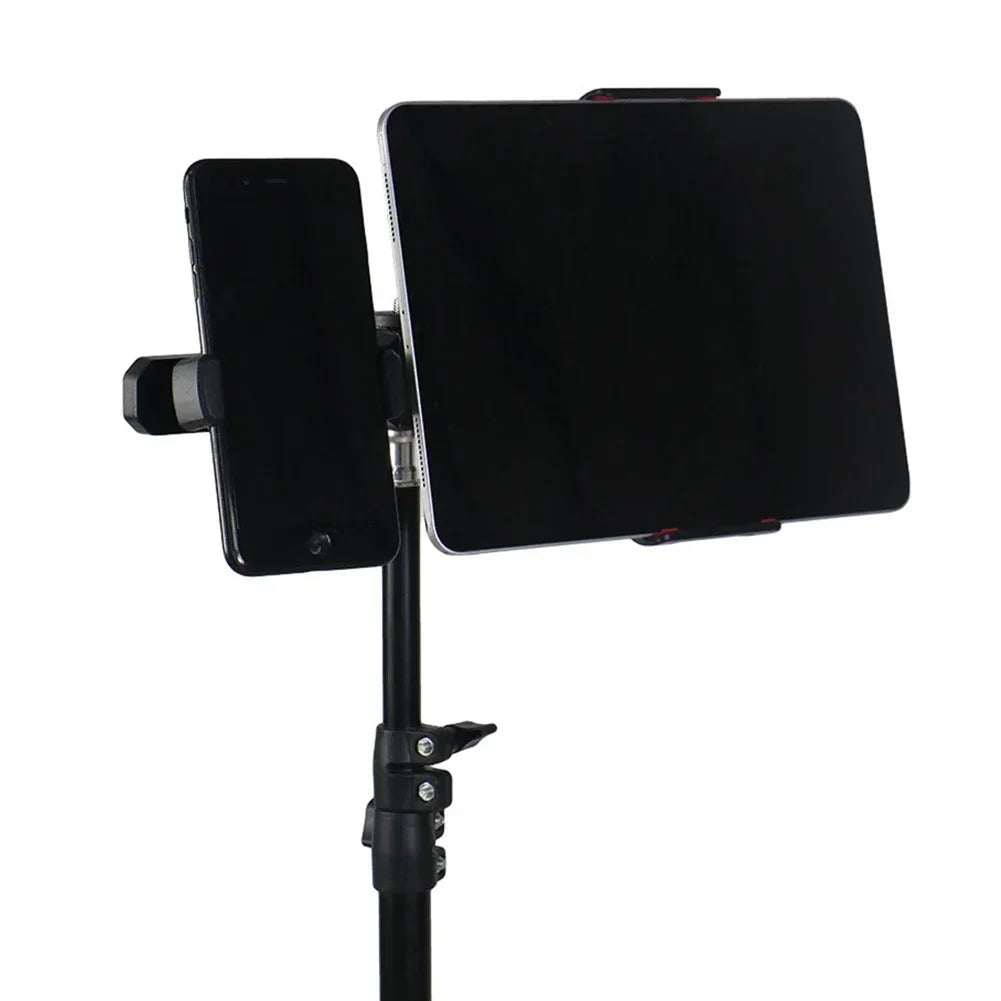 Universal Microphone Stand Phone Holder Mobile Phone Live Broadcast Bracket Moblie Phone Support Multifunctional Phone Holder