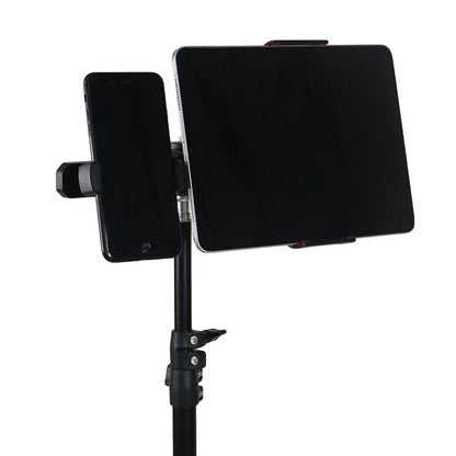 Universal Microphone Stand Phone Holder Mobile Phone Live Broadcast Bracket Moblie Phone Support Multifunctional Phone Holder