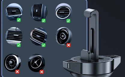 Magnetic Phone Holder 360° Rotation Strongest Magnet Car Air Vent Mobile Phones Mount for iPhone 16 15 14 13 Pro Max Accessories
