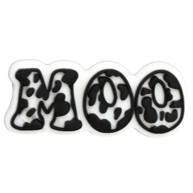 Leopard Print Shoe Charms for Crocs Pin Accessories Decoration Bracelet Wristband PVC Pin Women Party Gifts