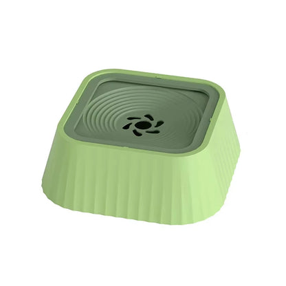 Spill Proof Pet Water Fountain with Floating Plates Non Slip Anti Splash Bowl Suitable for Cats and Dogs Clean Drinking