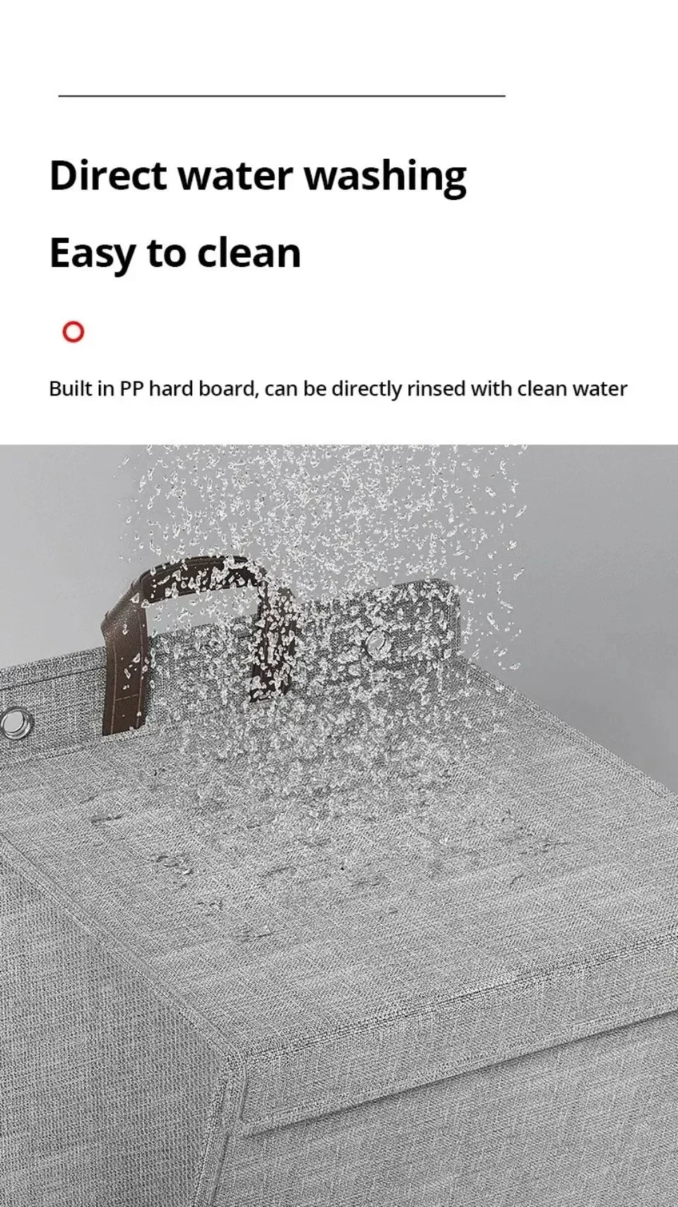 Household Laundry Baskets Foldable Bathrooms Laundry Baskets  Multifunctional Large Capacity Waterproof Clothes Storage Basket