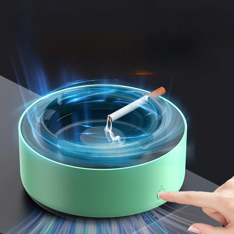 Smart Air Purifier for Smoke Odor Removal with Multi Filtration System Indoor Office Living Room Ashtrays Smoking Accessories