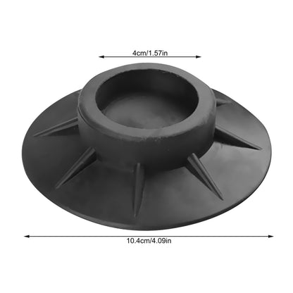 4PCS Anti Vibration Feet Pads Rubber Legs Slipstop Silent Skid Raiser Mat For Washing Machine Support Dampers Stand Non-Slip Pad