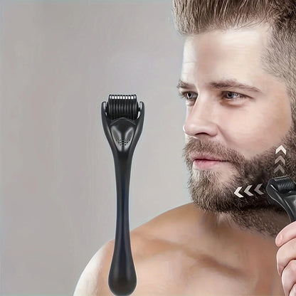 Men Beard Growth Roller Kit Men's Beard growth Nourishing Anti Hair Loss With Beard Roller Microneedle roller Hair growth