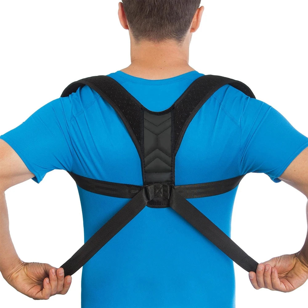 1pcs Back Posture Correction Belt Hunchback Corrector Adult Men and Women Sitting Posture Correction Belt Shoulder Straight Back