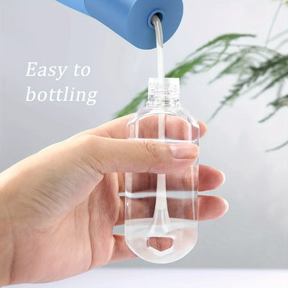 5pcs Leak-Proof Travel Squeeze Bottles with Keychains - 30ml Refillable, Portable Containers for Hand Sanitizer Toiletries