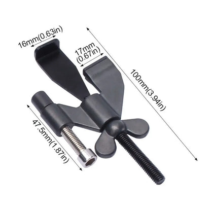 Waterproof Anti-theft Door Lock Portable Childproof Door Stopper Zinc Alloy Easy To Install Lock Buckle Hotel