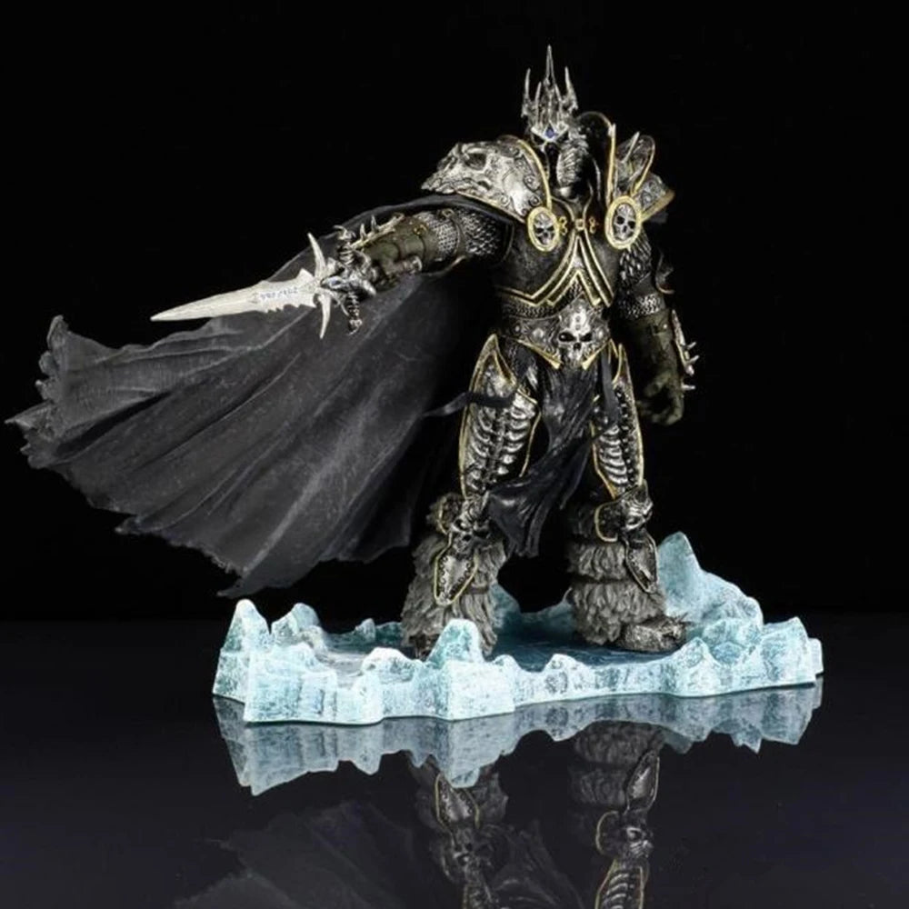 WOW Character FALL OF THE LICH KING ARTHAS ACTION FIGURE Model Toy 21CM