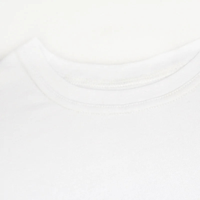 Classic T-shirts for Boys Girls Cotton White Black Tees Baby Toddler Short Sleeve T shirt Children's Clothing Kids 2 to 14 Years