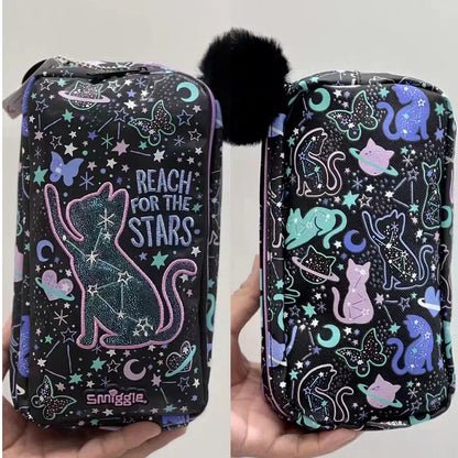 Genuine Australian Smiggle Student Backpack Cute And Fashionable Children Stationery Box Backpack Lunch Bag Kettle Student Gift