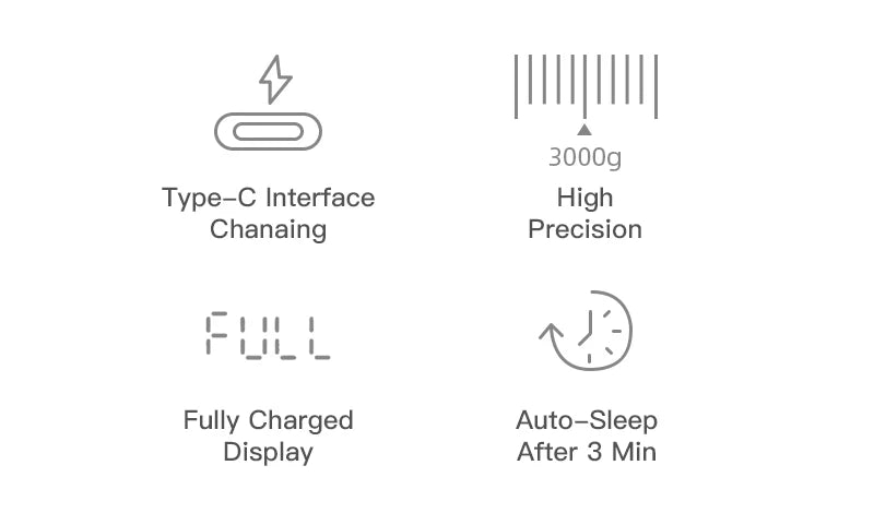 Espresso Scale With Timer Digital Usb 3kg Electronic With Pad High Precision Portable Barista Tools Home Coffee Accessories