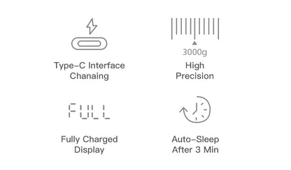 Espresso Scale With Timer Digital Usb 3kg Electronic With Pad High Precision Portable Barista Tools Home Coffee Accessories