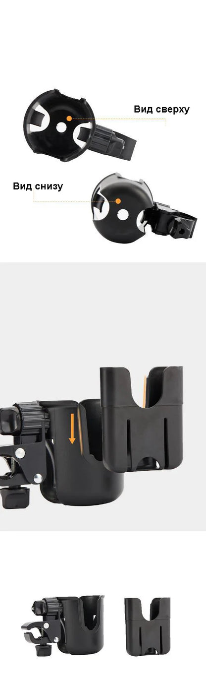 Baby stroller accessories baby bottles rack for baby cup holder trolley child car bicycle quick release water bottle holder