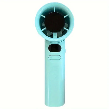 Handheld Small Fan 120 High-speed Desktop Fan Adjustable Portable Outdoor Handheld USB Rechargeable Mini Handheld Electric Fans